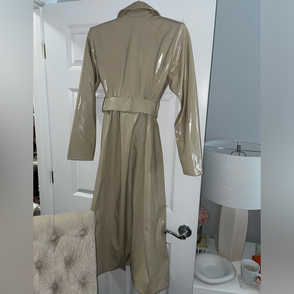 Revolve LPA Mia Trench Coat in Cashew Cream - Picture 14 of 16